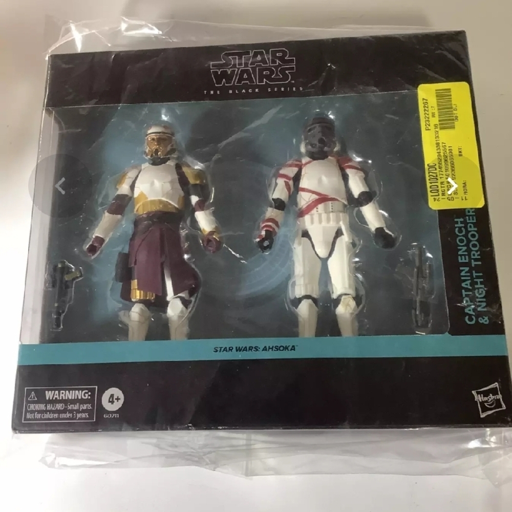 Star Wars Black Series Captain Enoch & Night Trooper Figures